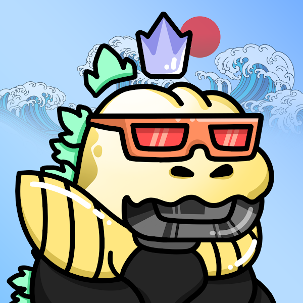 Arth_Henri's tweet photo. my firts kaiju #4794
!roar  
@KaijuFrenz 
@imredelephant
 #NFT #NFTreveal #NFTCommunity https://t.co/yjnxYhOQZY