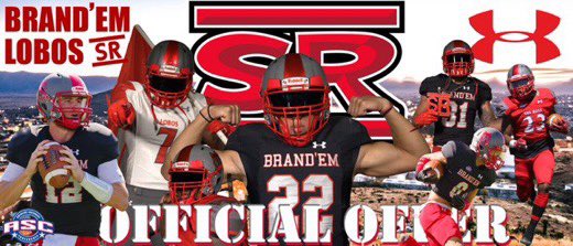 GoatReek's tweet photo. After a great conversation with @billyjackray I am blessed to say I have received an official offer from sul Ross state football @SRSUFootball @Coach_Fenner6 @LBJSports https://t.co/wQHjg2h8Ff