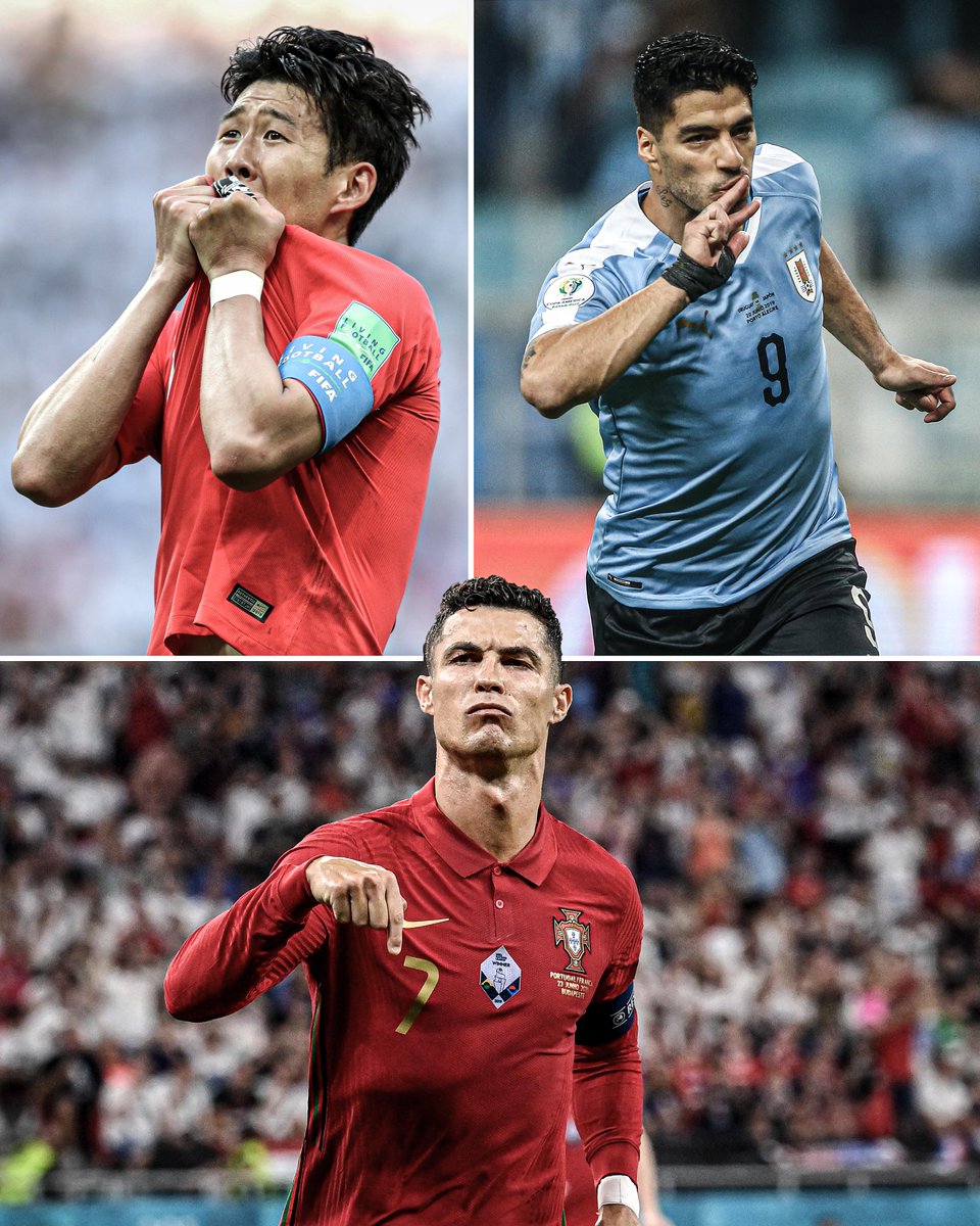 ESPNUK's tweet photo. Ronaldo vs Son vs Suarez.

This World Cup group will be 🔥 https://t.co/9pxIobtj68