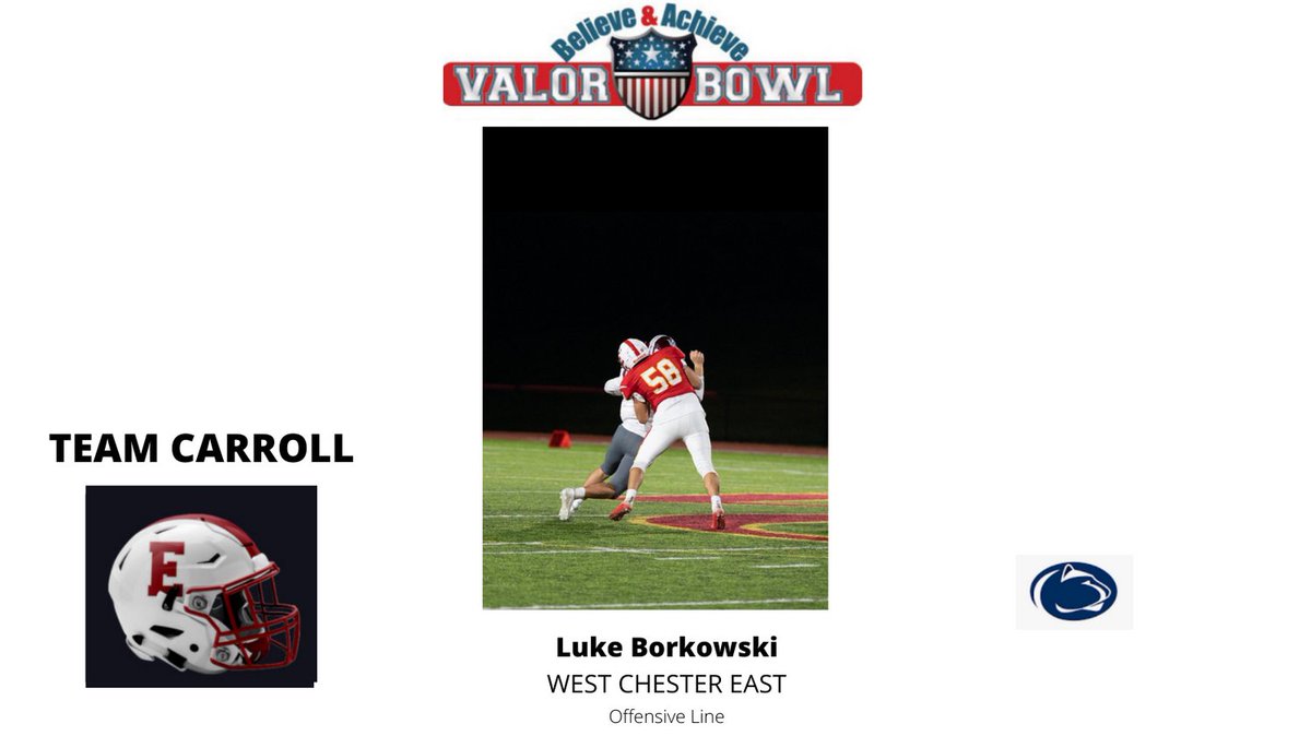 AValorbowl's tweet photo. 2022 Believe &amp; Achieve Valor Bowl Selection!!! https://t.co/evUZGAu84z