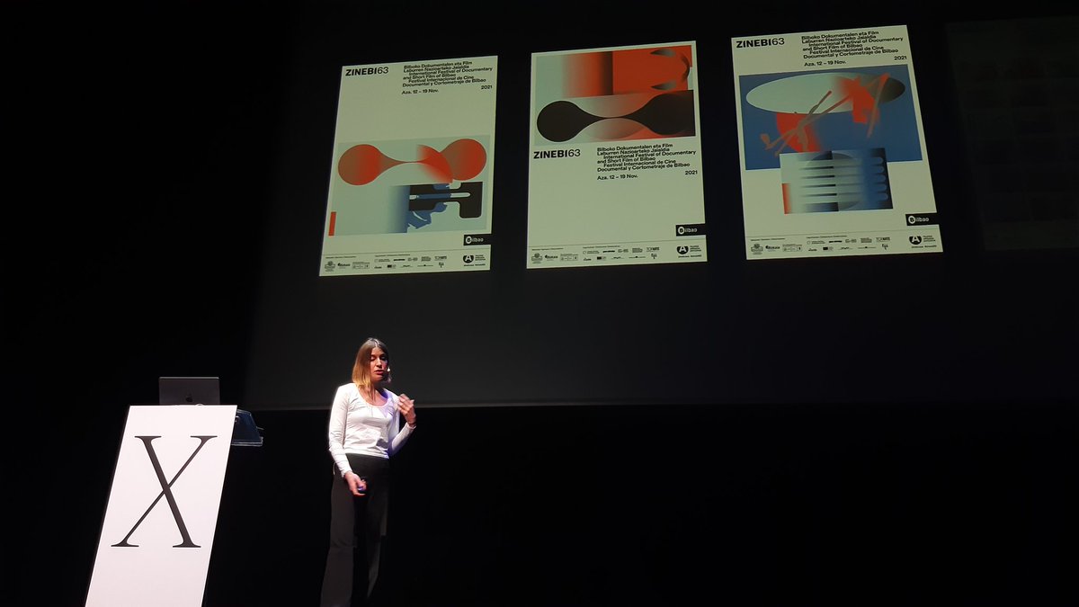 Escuchando a <a href="/RebekaArce/">Rebeka Arce</a> hablando de sus procesos de creación con el festival Rayo y la identidad del <a href="/ZinebiFEST/">ZINEBI</a> del año pasado.

#SerifalarisX