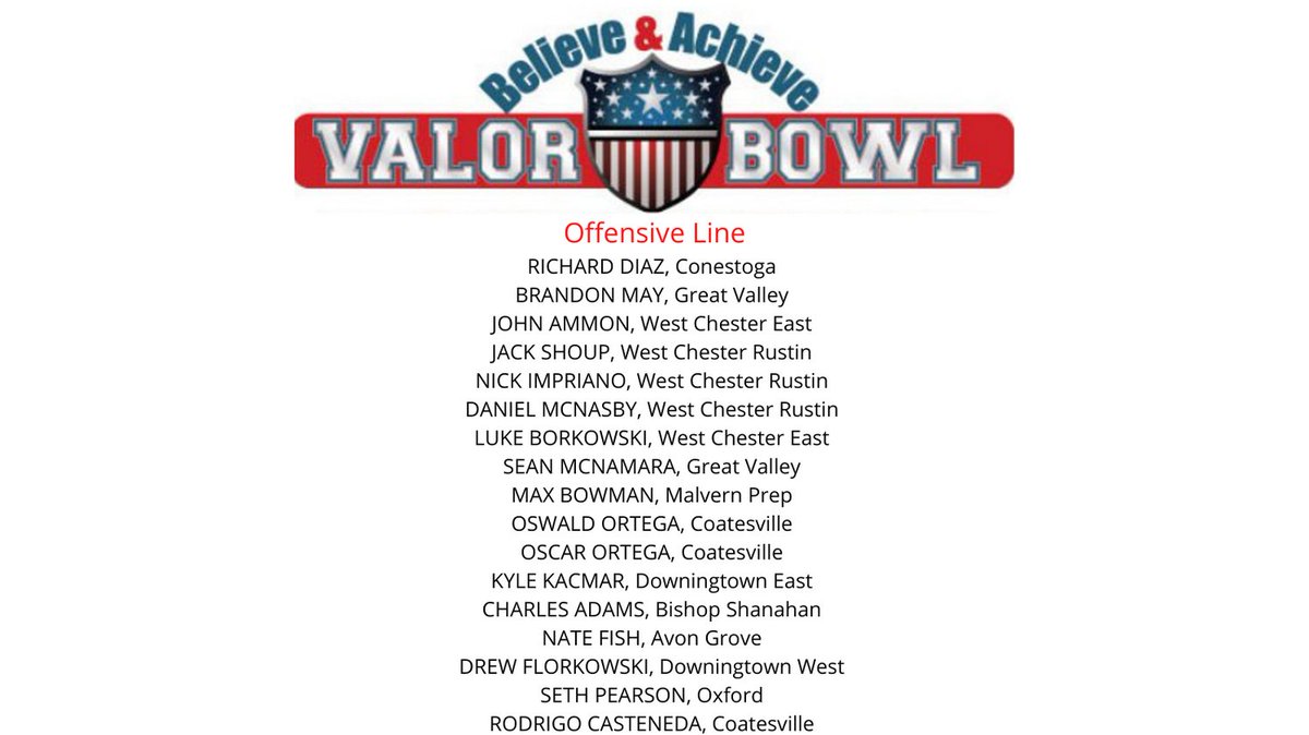 AValorbowl tweet picture