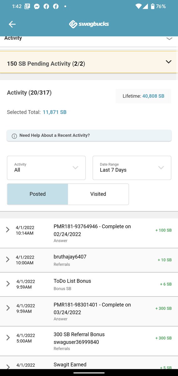 MaeLynessa's tweet photo. @Swagbucks #SBBraggingRights 
Swagbame: Momlife1221 https://t.co/xNn9IKe0ut