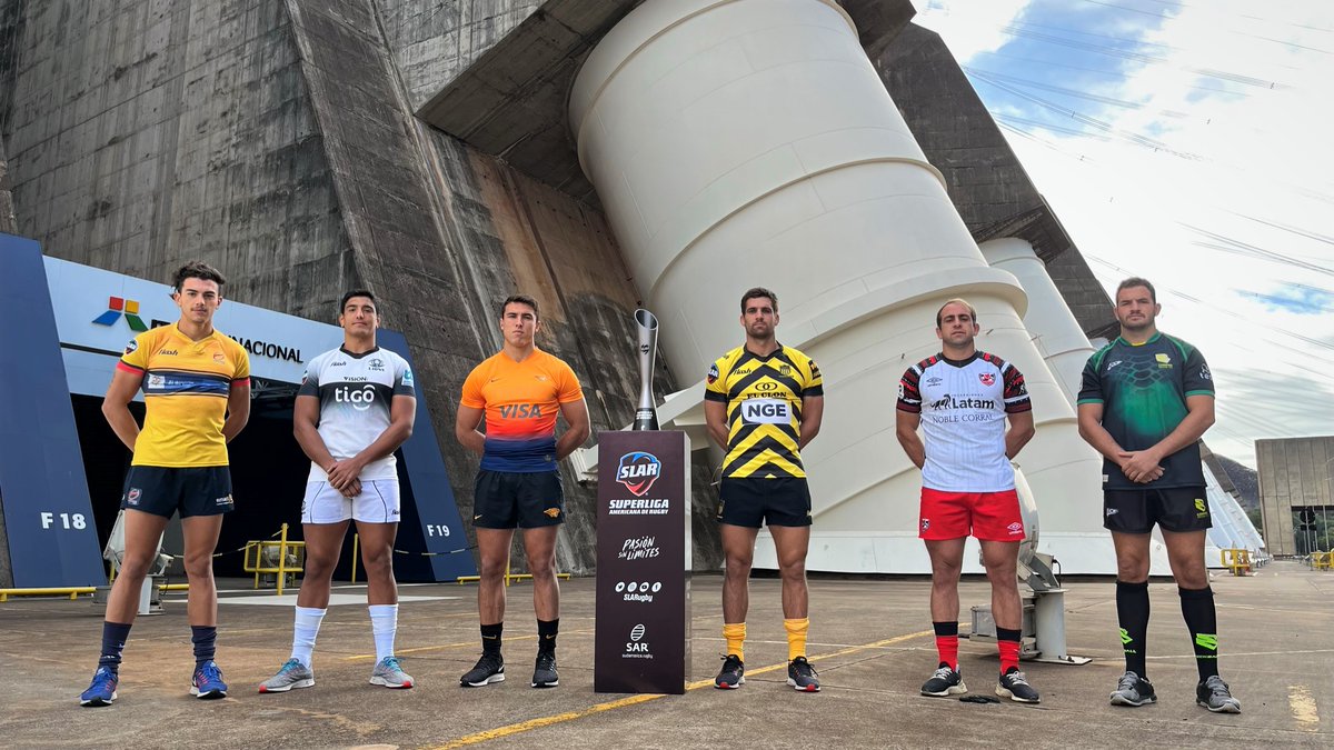SuperRugbyAM's tweet photo. Visita a la Represa Binacional de Itaipú 🇵🇾🇧🇷

En la mañana de hoy, los capitanes de las franquicias participantes de la #SLAR2022 estuvieron presentes en la Central Hidroeléctrica 🏭

📷 Comunicaciones SLAR

#PasiónSinLímites https://t.co/WzOBwzKAaX