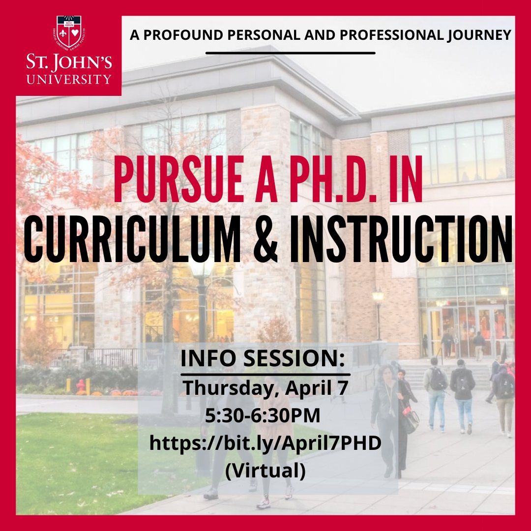 St.John's University_C&I tweet media