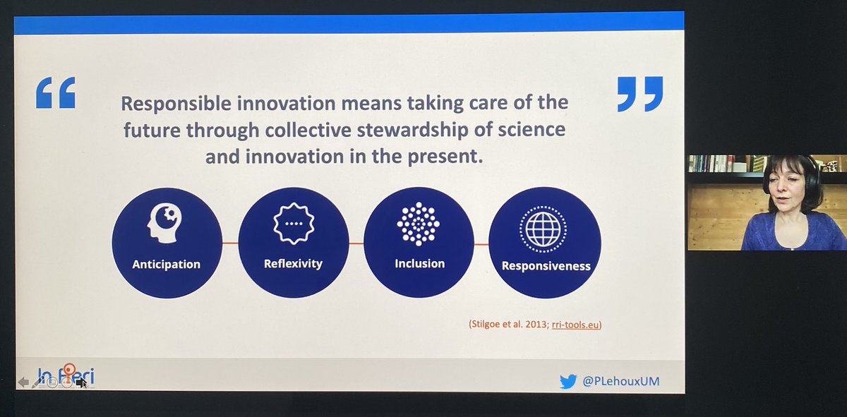 “Responsible innovation is about taking care of our future” insightful presentation by @PLehouxUM on how to address 21st century public health challenges. #chspr2022 #sustainability #value