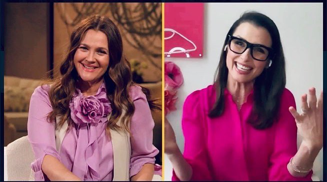bridgetmoynahan's tweet photo. Yea!!! I finally got to be on the @DrewBarrymoreTV and we have #pinkypromised to do it again! @CBS @BlueBloods_CBS #1217 #dantruly #collabration #teamwork #directingdebut https://t.co/iCyET1uJjT