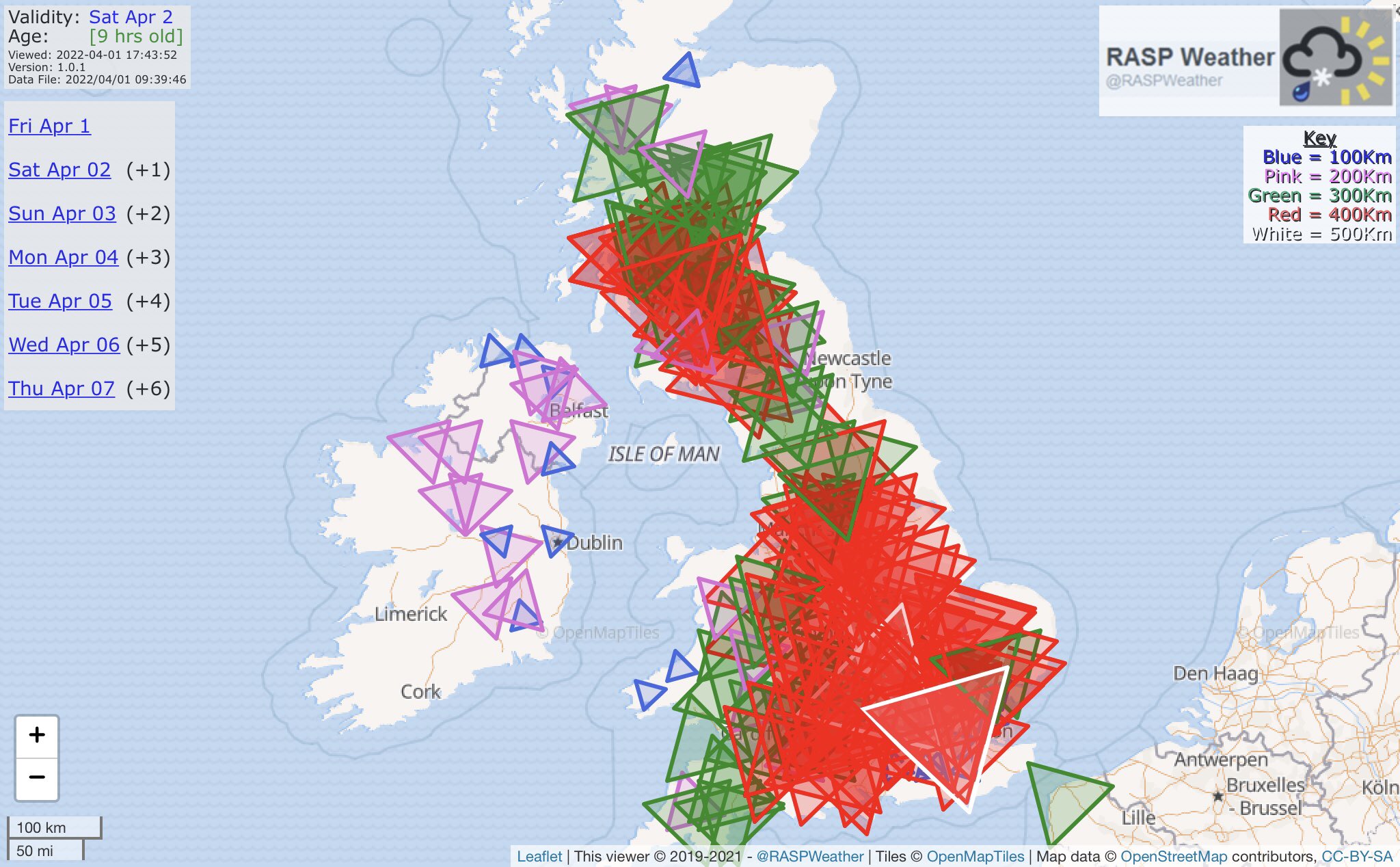 RASP Weather (RASPWeather) / Twitter