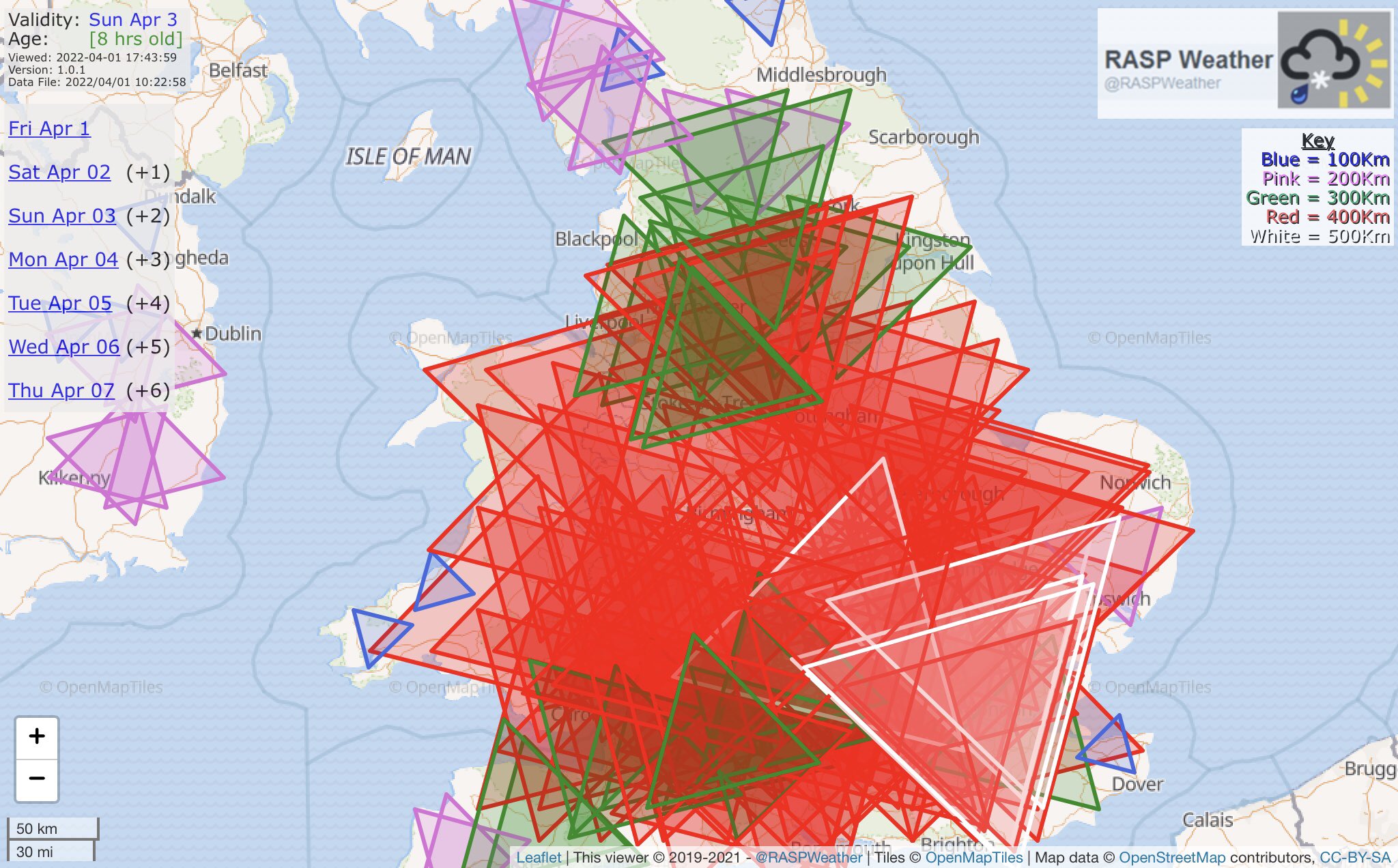 RASP Weather (RASPWeather) / Twitter
