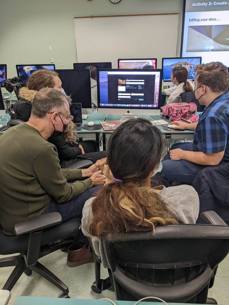 Thanks to Muyi Ogunleye of <a href="/CentennialLib/">Centennial Library & Learning Centre</a> for an engaging, enlightening and all-round awesome workshop in immersive storytelling. So many possibilities to consider for <a href="/centennialjourn/">CentennialJournalism</a> Contemporary Journalism students. @derekchezzi <a href="/StoryArtsCentre/">Story Arts Centre</a> #CJRL710