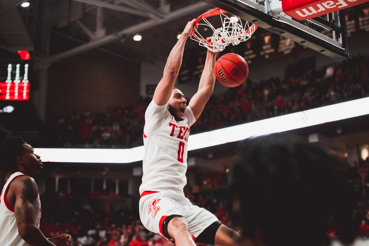TexasTechMBB's tweet photo. Show @_KevinObanor love ♥🖤

He has 1,676 points, 889 rebounds and 35 double-doubles in his career. Six of his double-doubles are in the NCAA Tournament. https://t.co/1Ajnttstwa
