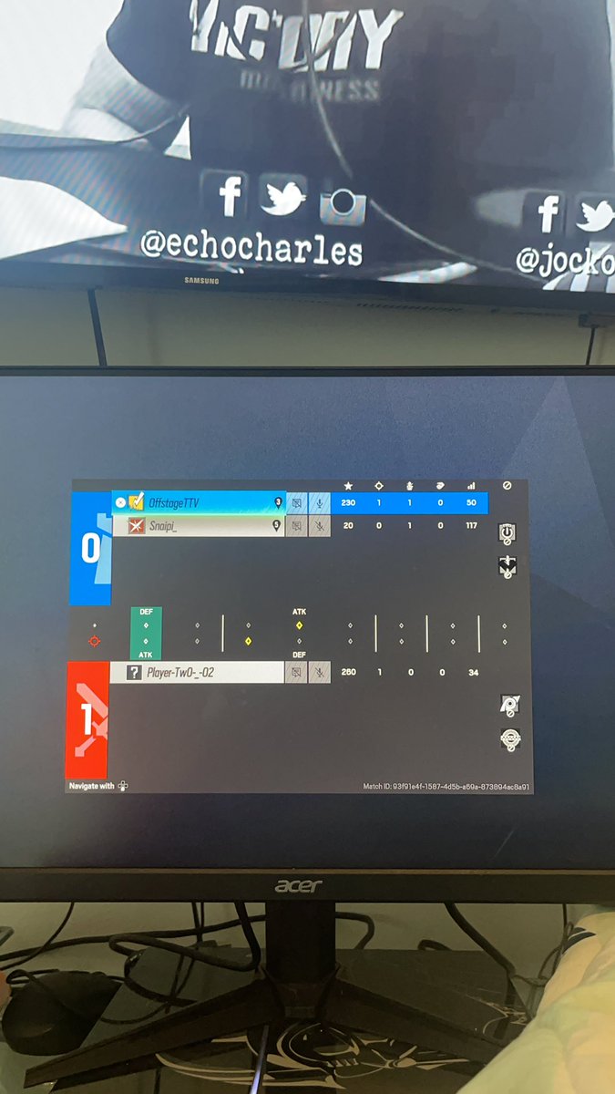YTOffstage's tweet photo. @UbisoftSupport There’s my match I.d I’ve been sitting here stuck for over 2 hours this is absolutely ridiculous https://t.co/OWh5P0n2J2