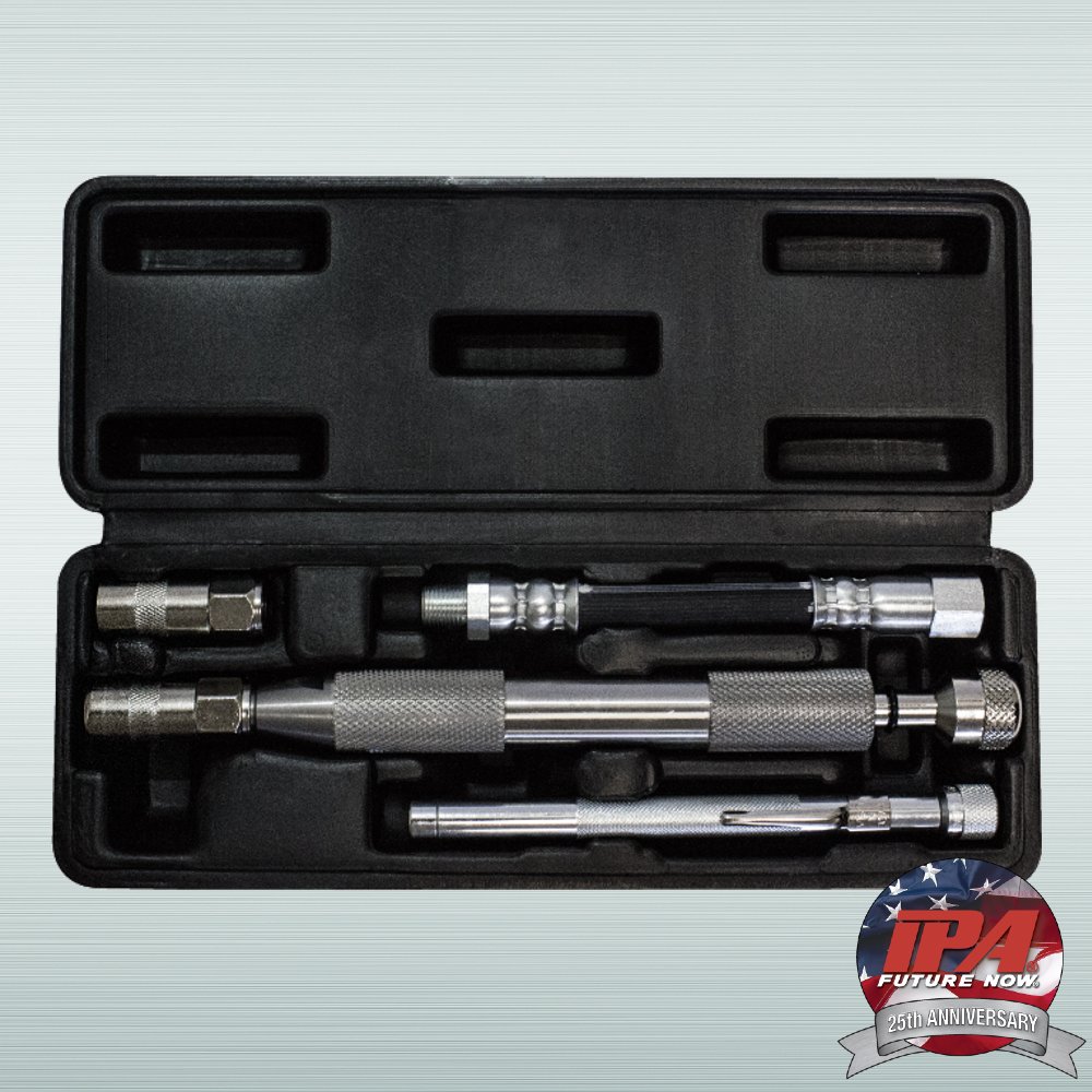 IPAtools's tweet photo. IPA®'s  #7863 Grease Joint Rejuvenator® Master Kit is a necessity for anyone working on machinery and vehicles large or small to instantly open clogged grease joints.

Check it out: https://t.co/uOA1m7LYir https://t.co/cdE57DdiHs