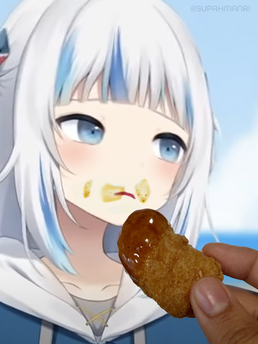 Gura, are you okay?

You barely touched your McDonalds Among Us McNugget dipped in Szechuan Sauce (only available while supplies last)