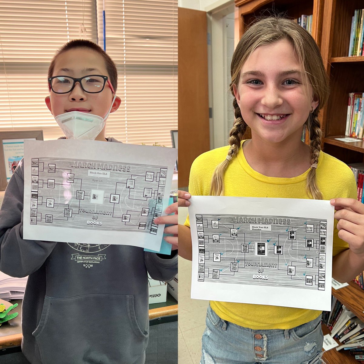 Book Madness National Championship today! The students had so much fun cheering on their favorite books throughout the tournament! 📚 📕 📖 <a href="/SharonElemS/">Sharon Elementary</a> #sharonstrong