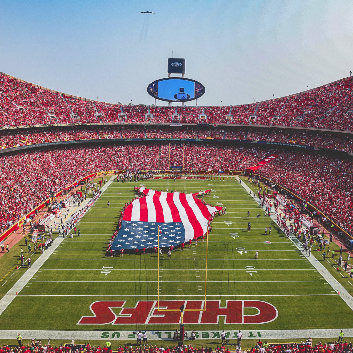 Chiefs's tweet photo. No place like home ❤️