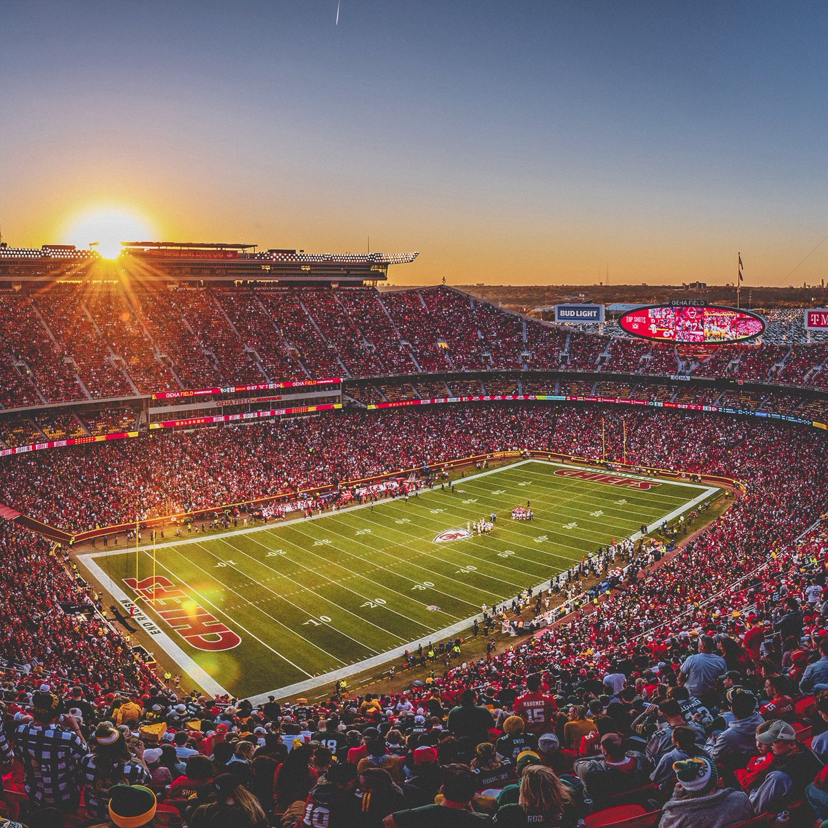 Chiefs's tweet photo. No place like home ❤️