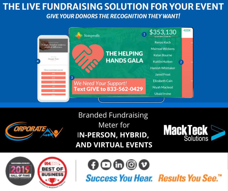 Corporate_AV's tweet photo. 75% of Our Events Have Been HYBRID - https://t.co/K1CUn49KWk https://t.co/kwAByYjwpM