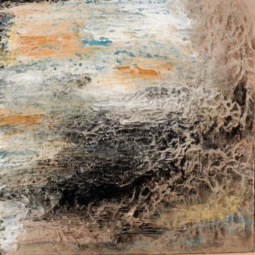 CitizenDave9's tweet photo. The abstract painting by Rachel Tirosh (entitled "Memory of Water III) will be on display at the June Steingart gallery at @Laney_College from April 5-May 9 as part of the "Shimmer" exhibit.  Read this article in the @peraltacitizen for more details: https://t.co/6xNUncgcyN https://t.co/byffNUxwvC