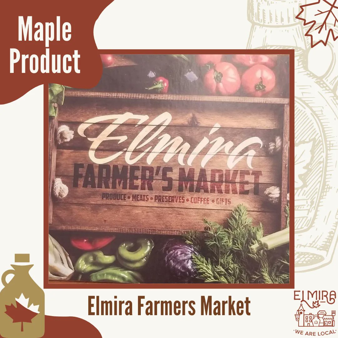 “We Are Local” ends this Sunday, but prepare yourselves for maple syrup, fresh produce, flowers and more at the Elmira Farmers Market! Starts the first weekend in May every Saturday from 8am to 1:30pm.
For more info, visit  buff.ly/3iCmjut.
#WeAreLocal