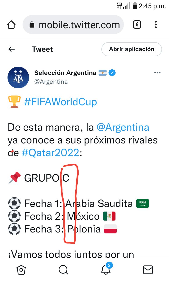 Argentine people tweet media