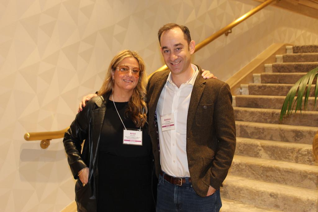 sociablecity's tweet photo. Powerhouse team from #NYC here at #RHIsummit22. #NightMayor @ArielPalitz @MadeinNY and @AndrewRigie @thenycalliance share ideas on how to #SaveSocialSpaces https://t.co/ufXEcBnliW
