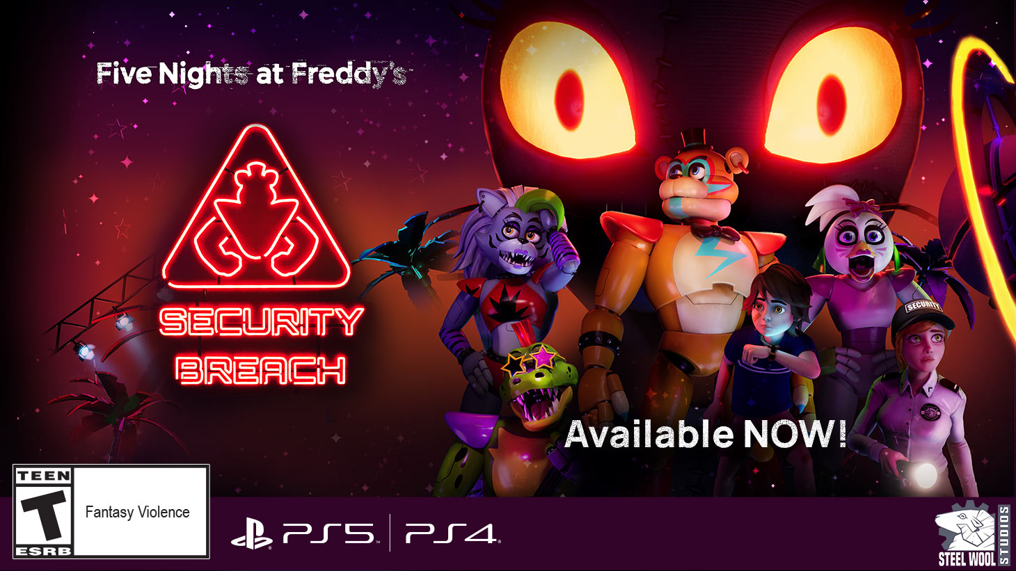 Five Nights at Freddy's: Security Breach - PS4 & PS5 Games