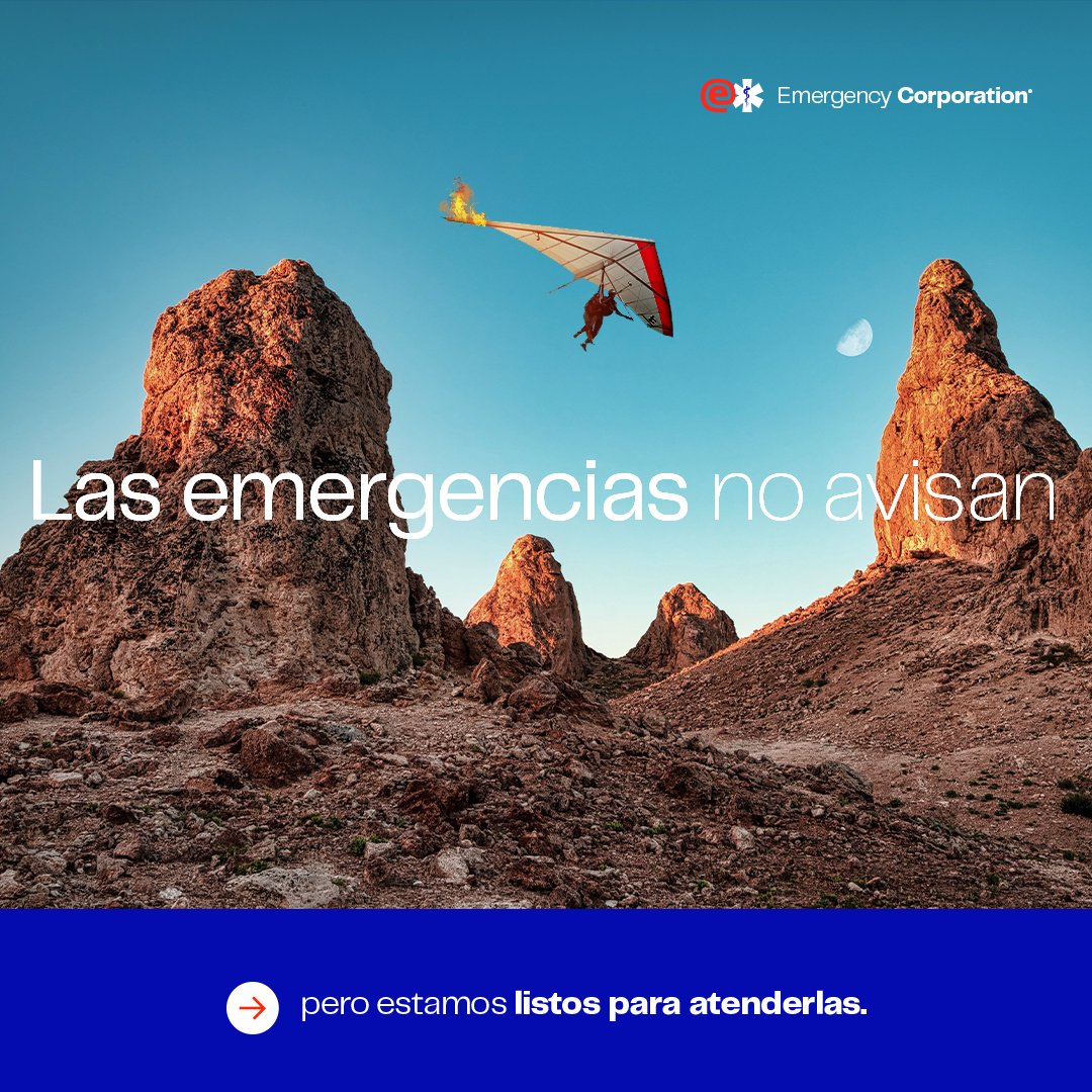 EMERGENCYCORP's tweet image. Brindamos a aseguradoras y grandes empresas de todo el mundo nuestros servicios corporativos:

🏥 Asistencia Médica Internacional
✈️ Ambulancias Aereas
🚑 Ambulancias terrestres
🚁 Evacuación aeromédica
📞 Central de Operaciones 24/7

¡Escríbanos para conocer nuestros servicios!