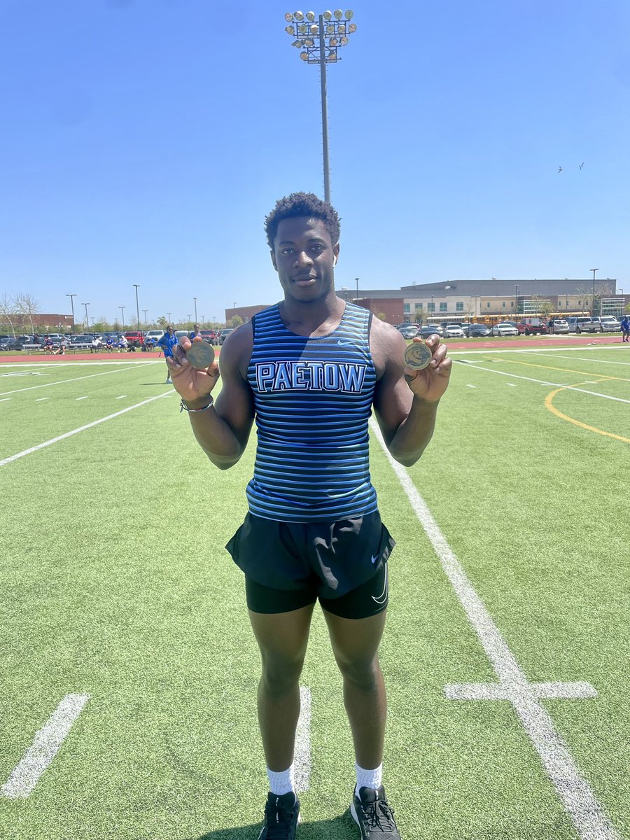 Sultan continues to dominate the throws!! Winning shot and getting third in discus!