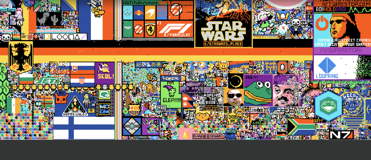 anbennar's tweet photo. @E_Universalis #Anbennar community has established cores on @Reddit's /r/place!

With that we've also updated the Steam build for this special occasion https://t.co/4Jku0MhTkD