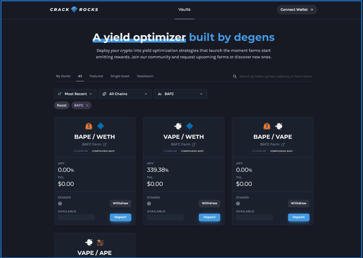 🚨Stage 3 is beginning soon🚨

- Gas Free Auto-Compounding (On average $300-$700 saved!)
- 4 ETH transactions auto-covered!
- DeFi simplified via Zap Button (Coming soon!)
- Auto-Drives Positive Price Action
- Sustainable Yield

Stay Tuned...
Join Our Twitter Spaces @ 3pm PST