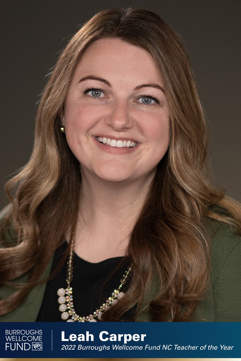 NC Public Schools (@ncpublicschools) on Twitter photo Introducing the 2022 <a href="/BWFUND/">Burroughs Wellcome Fund</a> NC Teacher of the Year, Leah Carper of <a href="/GCSchoolsNC/">Guilford Co. Schools</a>! Congratulations! #NCTOYPOY Introducing the 2022 <a href="/BWFUND/">Burroughs Wellcome Fund</a> NC Teacher of the Year, Leah Carper of <a href="/GCSchoolsNC/">Guilford Co. Schools</a>! Congratulations! #NCTOYPOY