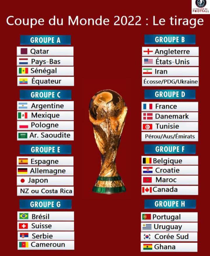 MediaSanaga's tweet photo. #WorldCup2022
#Qatar2022

Groupe G
🇧🇷 BRÉSIL
🇨🇭 SUISSE
🇷🇸 SERBIE
🇨🇲 CAMEROUN

@FecafootOfficie | @SamuelEtoo | #FIFAWorldCupQatar2022 https://t.co/IDk8wxTCka