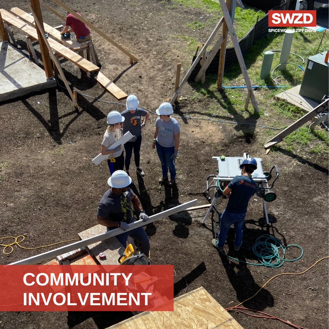 SpiceworksZD's tweet photo. 2/2: We are so proud to have a team that collaborates under any pressure to achieve results --- thank you to our SWZD volunteers for taking the time to help their local community, and to @AustinHabitat for allowing us the opportunity to take part. 🧰 🔨
#SWZD #LifeAtSWZD https://t.co/uNbxNNXkpH