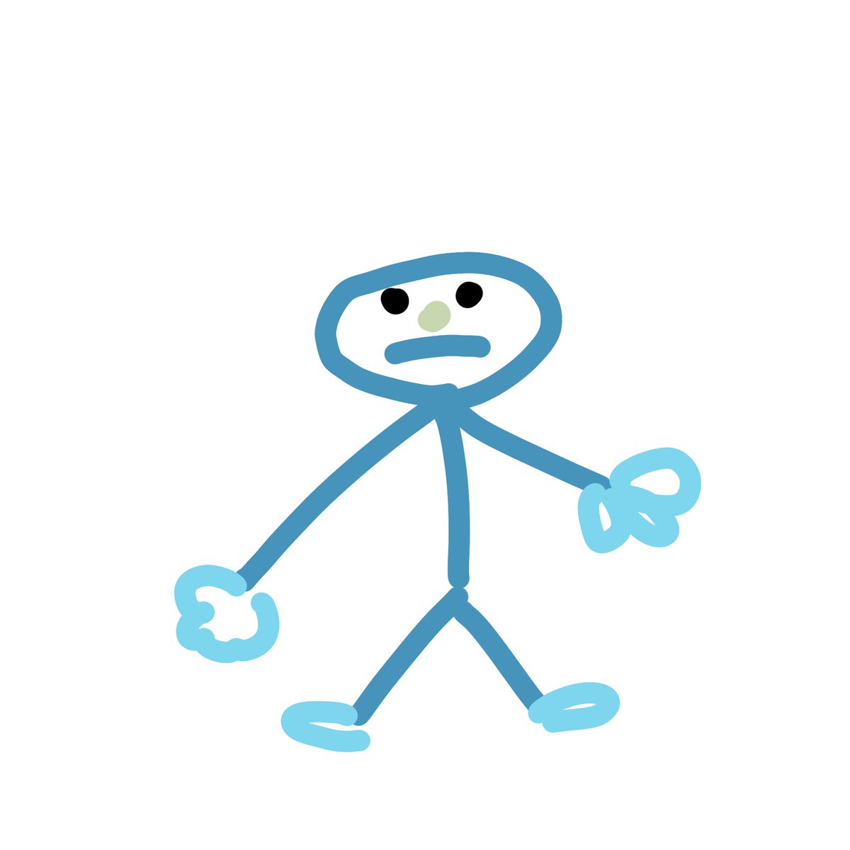 watcherdrawnbad's tweet photo. Hello there! I can't believe they've buried me naked and without my glasses too... I apologise for my appearance as a stickpuppet. Any questions, students? https://t.co/jq3UDLpUJq