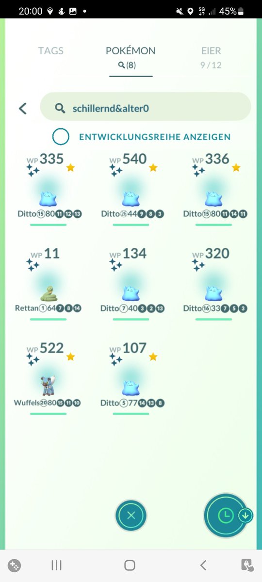 Spayjo's tweet photo. Nice 🥳 #ditto #shiny #schillernd #Pokémongo #wuffels #endlich https://t.co/Dp6d5Iir0V