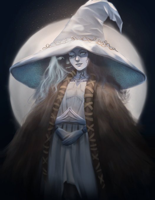 ranni the witch (elden ring) drawn by kuronoiparoma