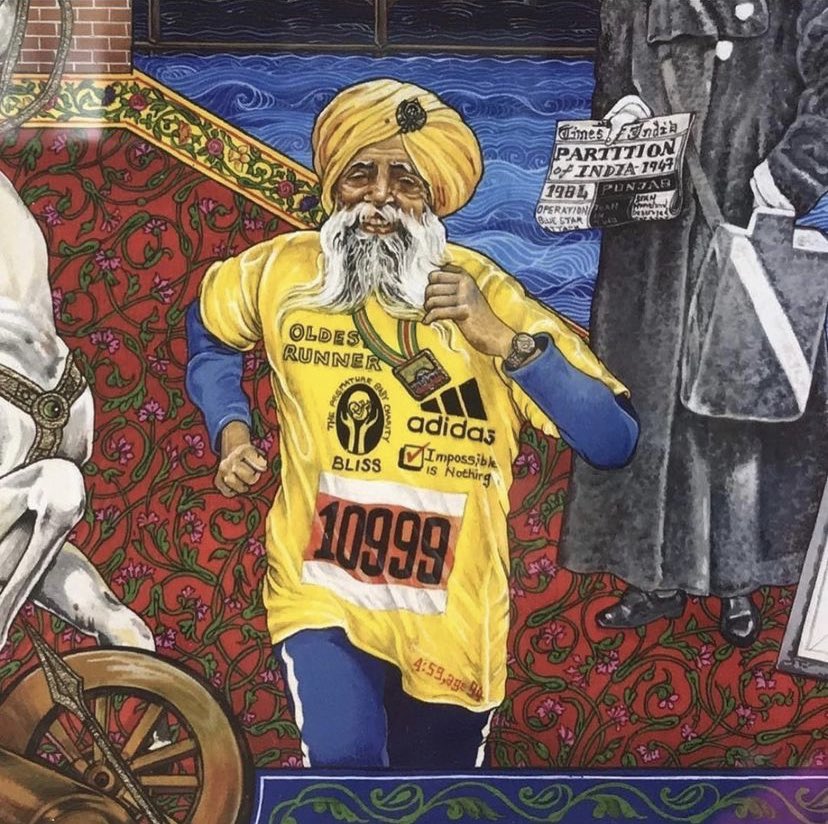 Happy 111th Birthday to Fauja Singh, the world’s oldest marathon runner🙏🏽
