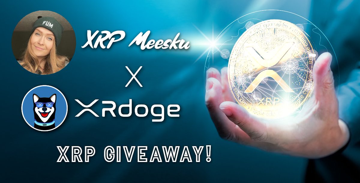 Mel_Senechal's tweet photo. $200 $XRP giveaway! 
Picking a random winner this Sunday.

- RT + Follow
@Mel_Senechal
@XRdoge https://t.co/vRzJxxoDEk