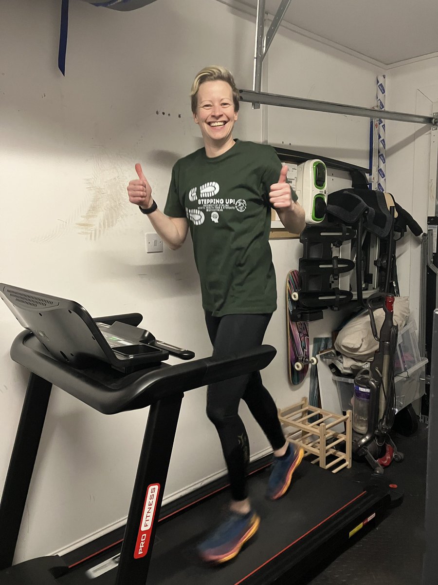 Great gym session after work with my good mate Laura, her garage has EVERYTHING! Some good steps in the bag for <a href="/Stepupstirling/">Stepping UP! @StirUni @Stirling_Nurse</a> 🙌 gonna get up some hills this weekend! Thanks for all the support so far! Check out our GoFundMe page if you haven’t already 🙌❤️🙏<a href="/ResilienceLear1/">Resilience Learning Partnership</a>