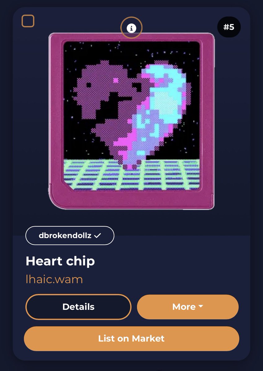 FunnyNFTGuy's tweet photo. What a start to the #WAXATTAX weekend! Just checked our wallet to see we have some pixel art goodness in the form of a @DollzBroken #HeartChip βsuper sexy animated retro pixel NFTsβ feel free to quote us on that πππ€πͺ https://t.co/He7iPuJuey