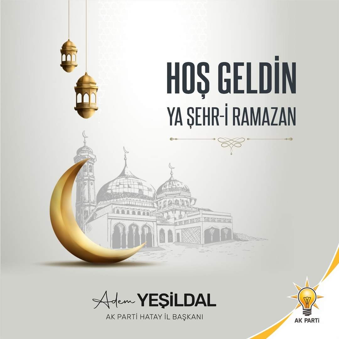 Rahmet ve mağfiret ayı Ramazan-ı Şerif’in Ülkemiz, İslam alemi ve tüm insanlık için hayırlar getirmesini Cenab-ı Hak’tan niyaz ederim. 

#HoşgeldinRamazan