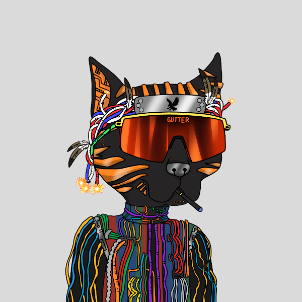 my <a href="/GutterCatGang/">Gutter Cat Gang</a> #GutterClone came out looking pretty sick I think