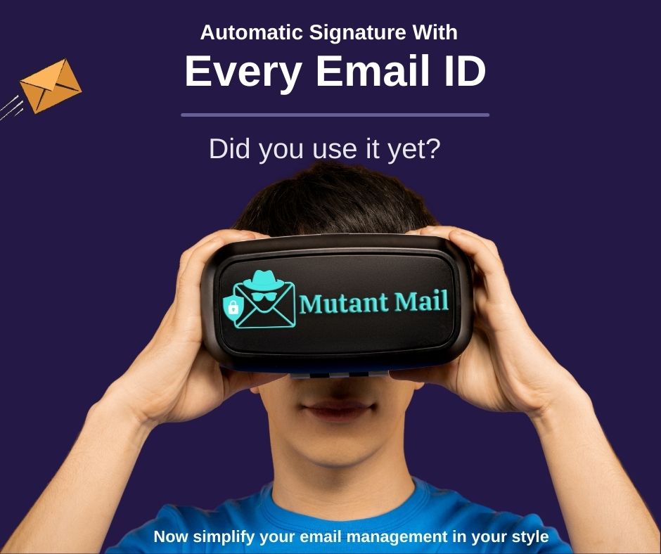 fresentllc's tweet photo. Was the new Signature module,
everything you were hoping for?
After all every email id, needs it's own personality.
How did it work out for your need.
#email, #mutantmail, #productivity https://t.co/9JCaiwTHcR