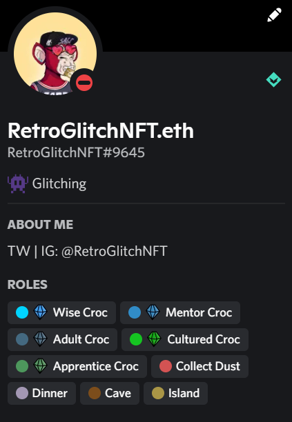 0xRettro's tweet photo. Love the @creco_xyz fam! 🐊💚 Joined almost 2 month ago now and have been collecting $DUST ever since. So excited about #crocventure Chapter 2 that has just started. 🥳 Time for another exciting adventure with my fellow crocs! 🐊🤠 https://t.co/g5ecLXOgiX