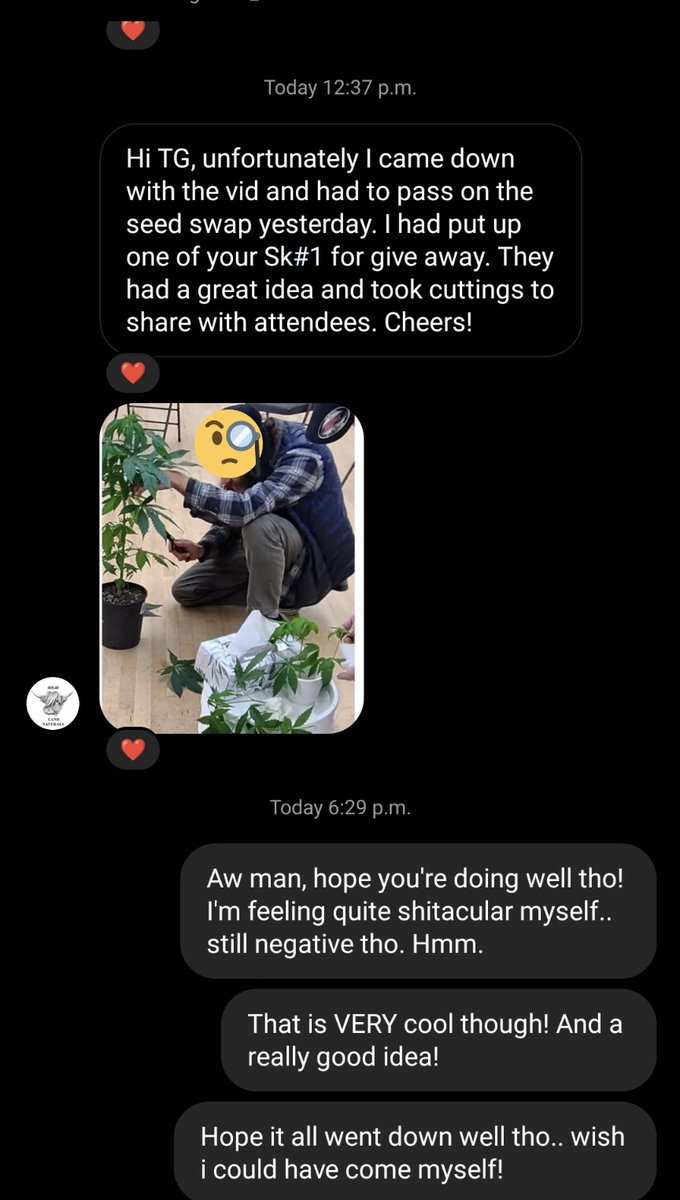 TempleGrower's tweet photo. This warms me to the cockles of my heart. Below the cockles even, the sub cockle area. 😍 AND, there is another #SeedSwap happening on Apr 9 in #Duncan.. if you're around, definitely check it out! 🌱
#GrowYourOwn #ShareYourOwn #Cannabis #Seeds https://t.co/dCH23MZnwH