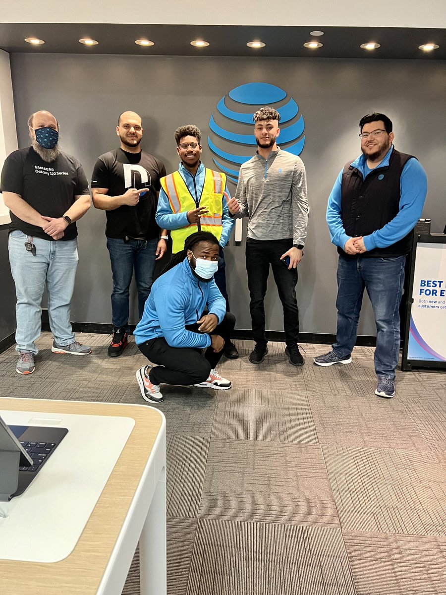 Karel Moran (@att_karelmoran) on Twitter photo Oak Lawn team! 10 employees, all 10 over 100% overall attainment including our new hire that just hit the sales floor on 03/01. Full participation in every metric! #LEADERSHIP#WINNINGMINDSET #GLM <a href="/TomMonahan10/">Tom Monahan</a> @joe_boxer44 <a href="/TanaviaR/">TanaviaRoach</a> <a href="/GreaterLakesMkt/">Greater Lakes Market 🌊</a> <a href="/Riziq_Ruhman/">Riziq</a> <a href="/LeslieOkoro/">Leslie okoro</a> Oak Lawn team! 10 employees, all 10 over 100% overall attainment including our new hire that just hit the sales floor on 03/01. Full participation in every metric! #LEADERSHIP#WINNINGMINDSET #GLM <a href="/TomMonahan10/">Tom Monahan</a> @joe_boxer44 <a href="/TanaviaR/">TanaviaRoach</a> <a href="/GreaterLakesMkt/">Greater Lakes Market 🌊</a> <a href="/Riziq_Ruhman/">Riziq</a> <a href="/LeslieOkoro/">Leslie okoro</a>