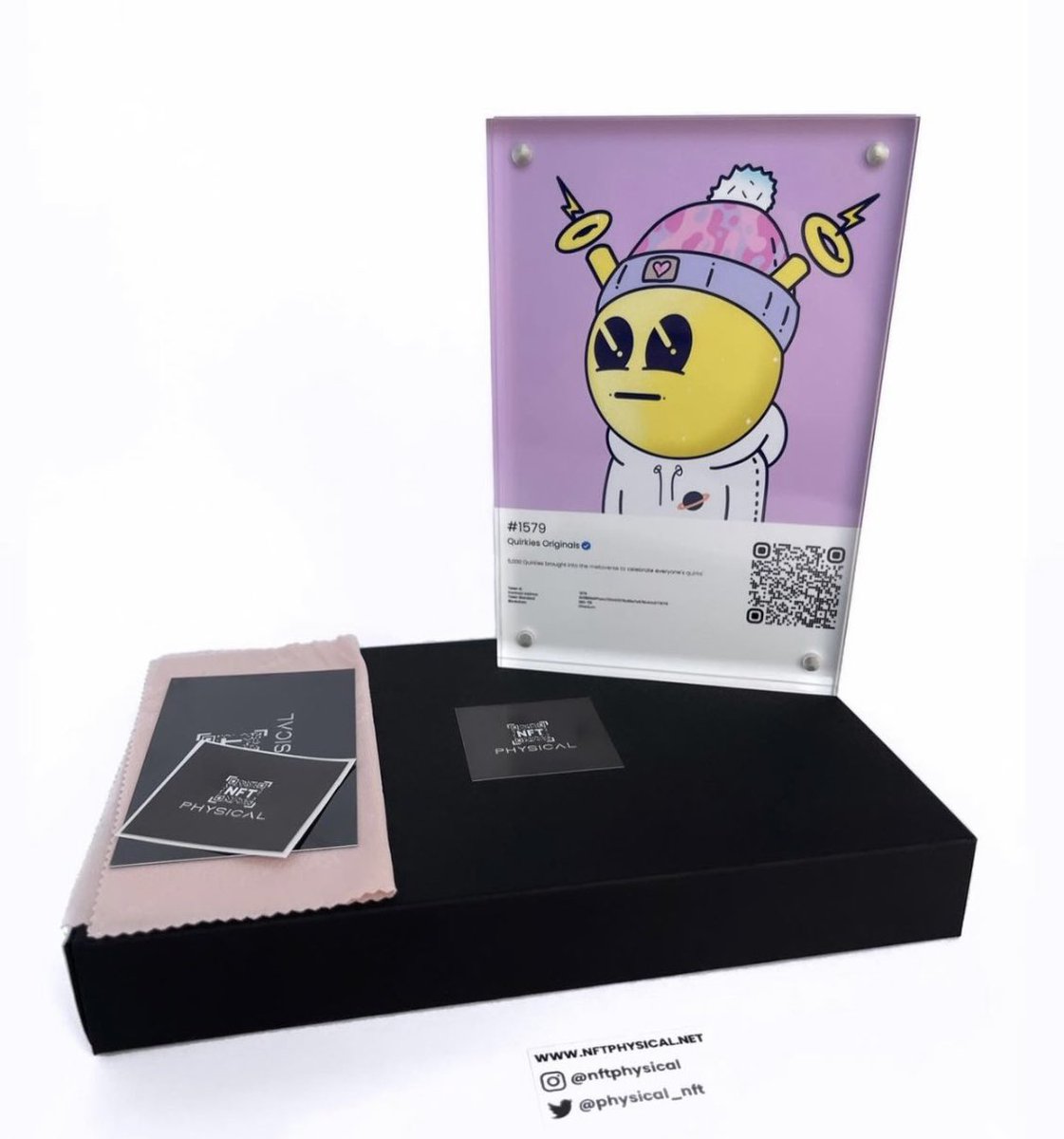 Sweep_NFTs's tweet photo. All of our Gold Tier investors will get a free Physical NFT of their choice of NFT in Sweep NFTs Company Collection not sold yet or part of their own collection. Check our website for info. If want to buy your own Physical NFT check out @physical_nft  #ETH #NFTs #crypto #nft https://t.co/z6qVtELthR