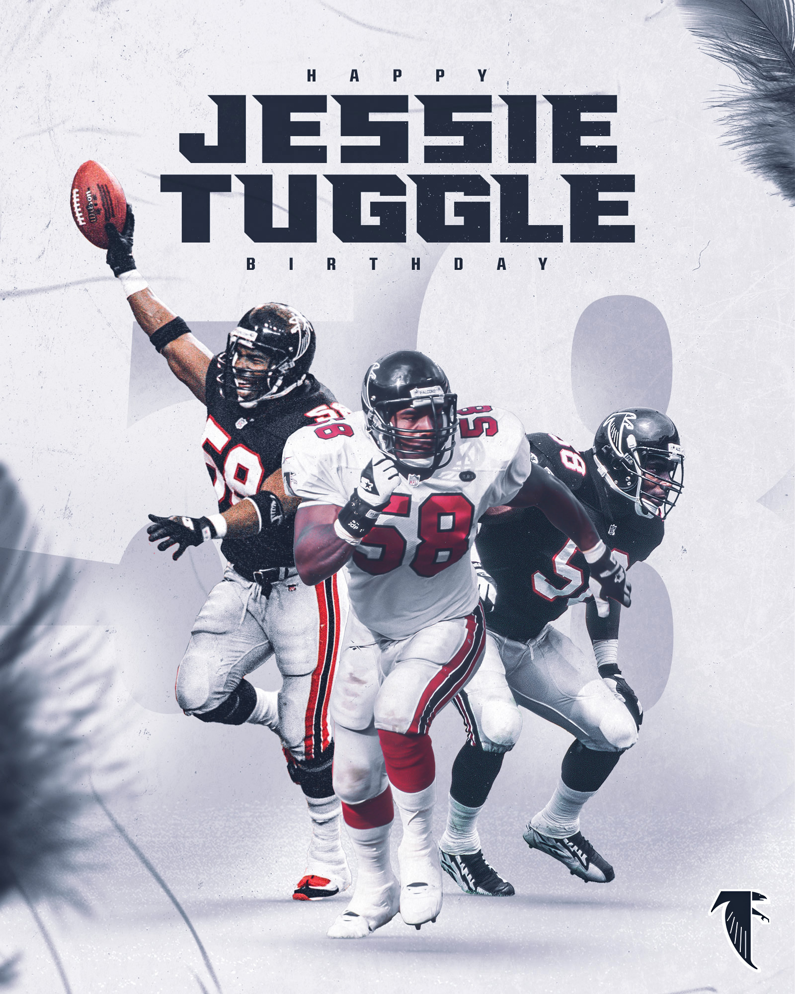 Atlanta Falcons on X: RT to wish the legendary Jessie Tuggle a