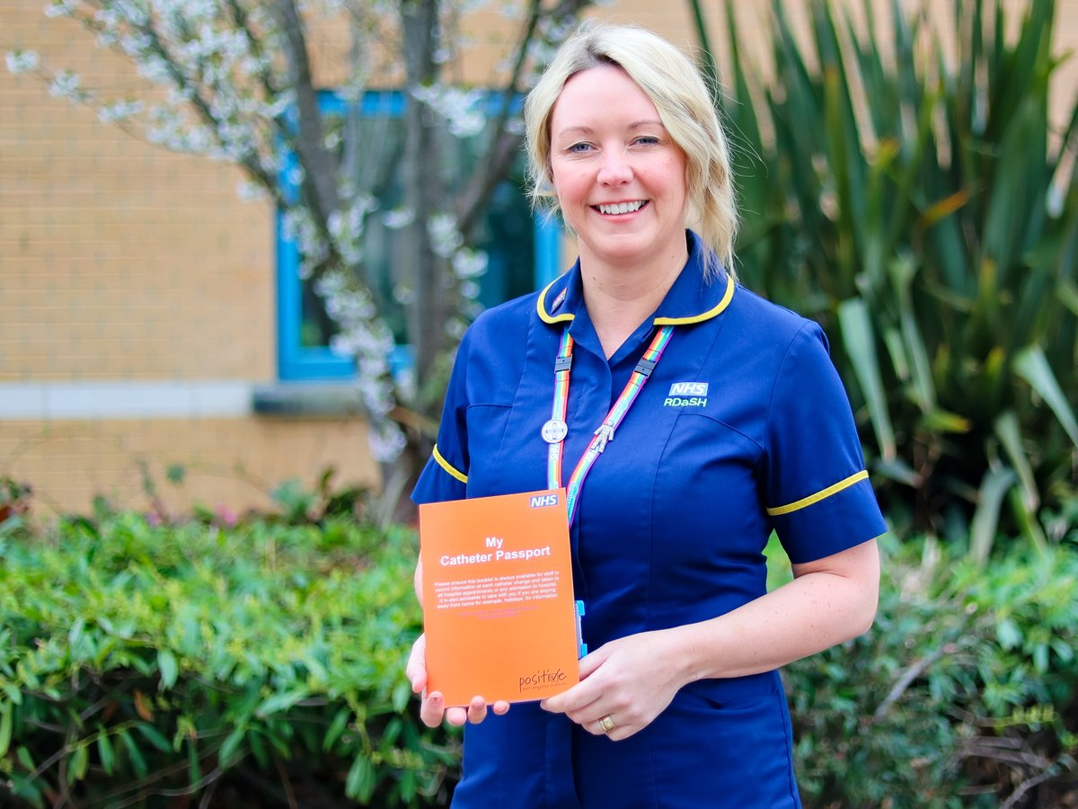 rdash_nhs's tweet photo. “Don’t forget your #Catheter passport” is the message from our Special Continence Service and Infection Prevention &amp; Control team to help people avoid urinary tract infections – read more here https://t.co/DU6Kmi1QVT #Doncasterisgreat #NHS 💙 https://t.co/FlpRwyB6nH
